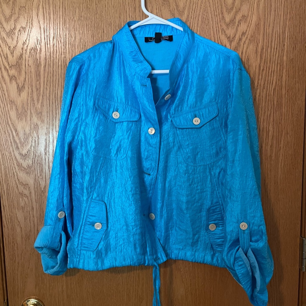 Size XL Linear Button Up Shirt